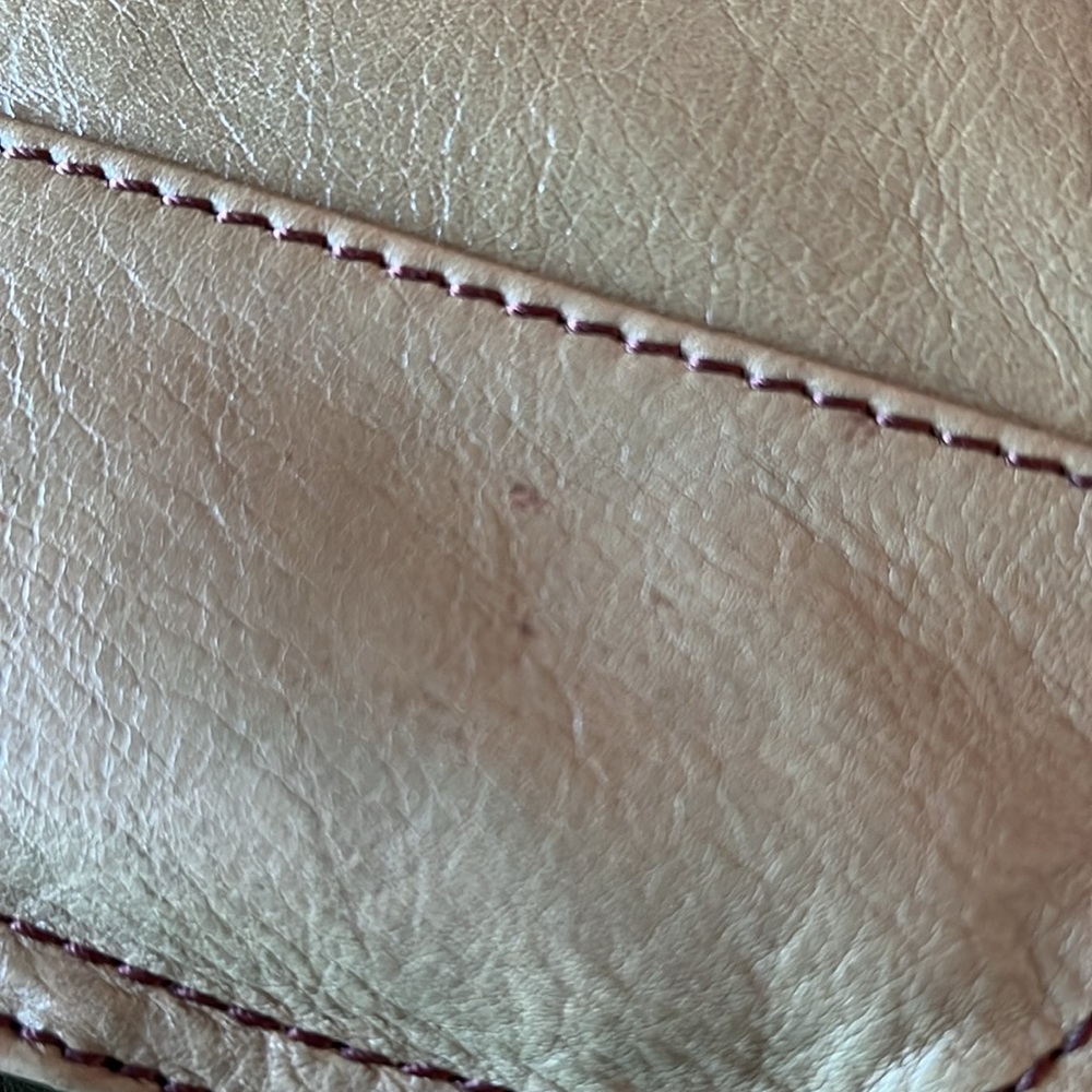 Anne Klein Leather Purse Shoulder Bag Army Olive Green - Picture 11 of 13